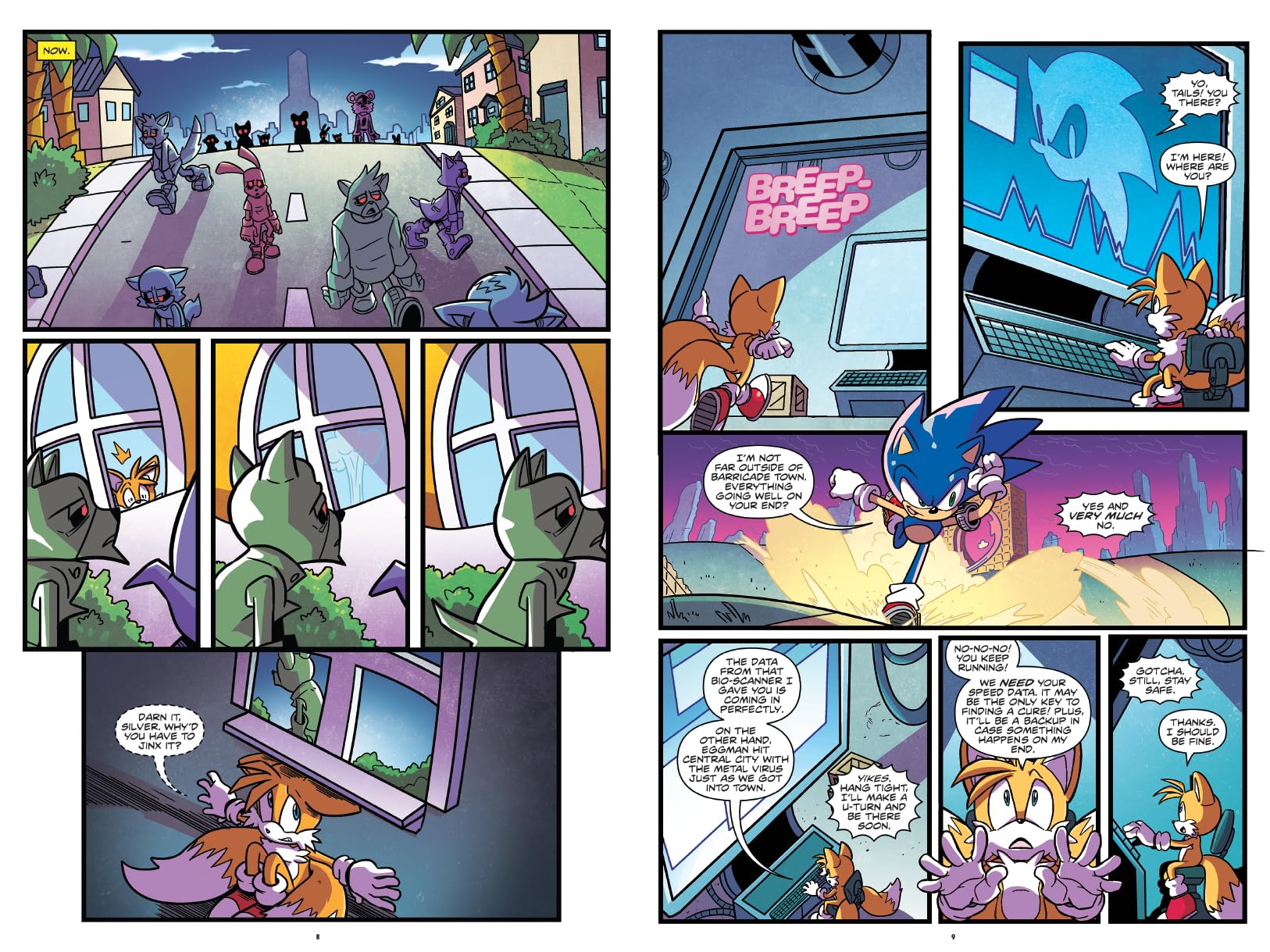 Sonic the Hedgehog: On The Go, Vol. 3