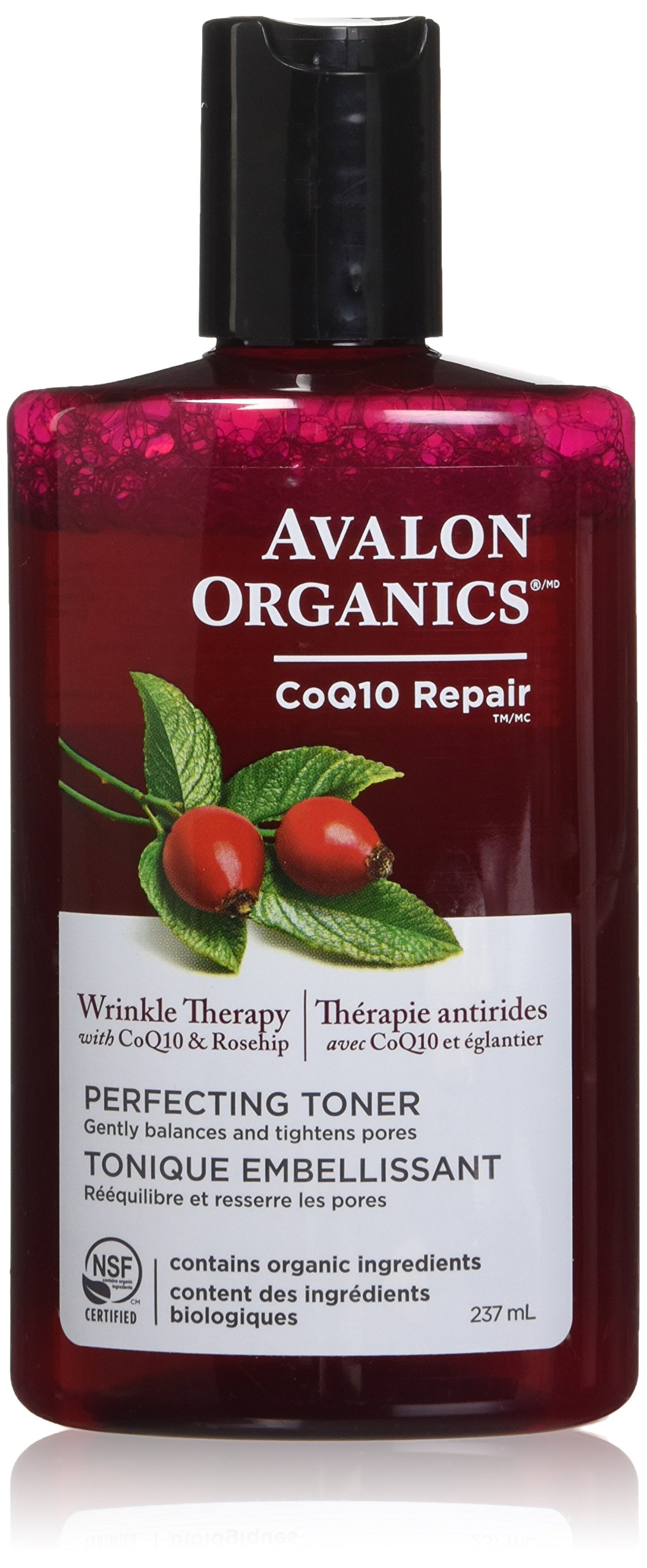 Avalon Organics Coq10 Perfecting Facial Toner, 8 Oz