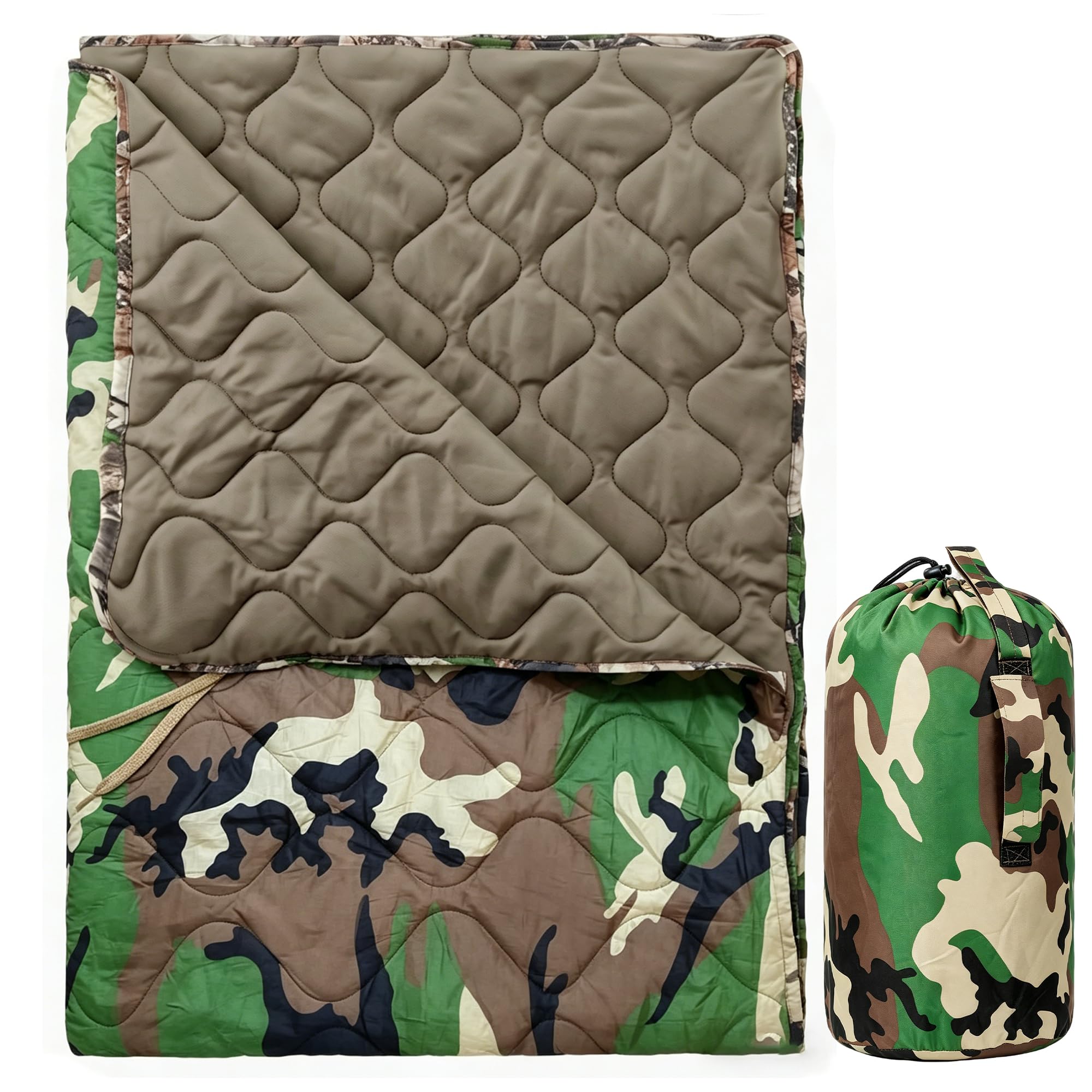Amazon.com: Lenotos Woobie Blanket, Thermal Insulated Military