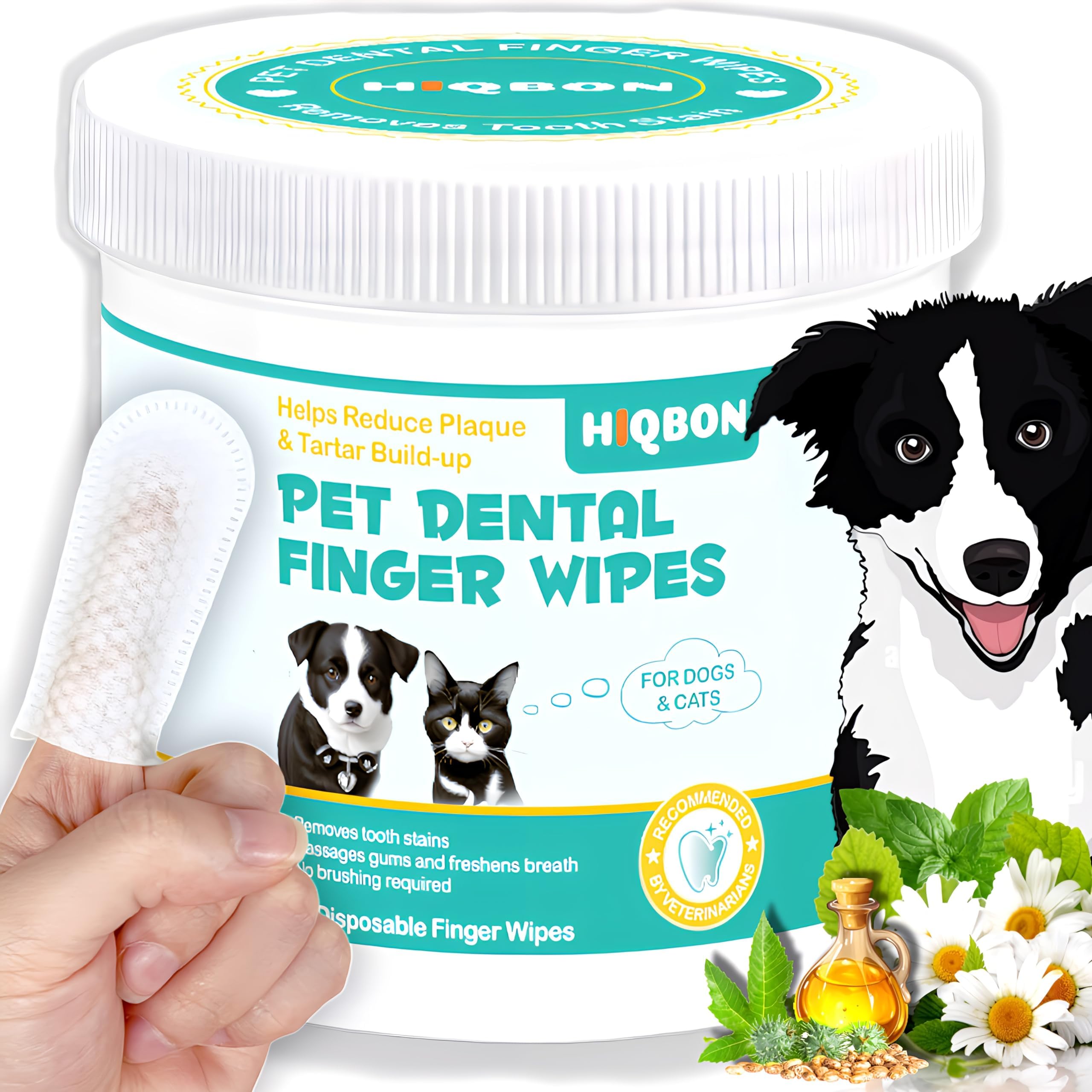 Petco Brand Well & Good Dog Dental Wipes, Pack of 100