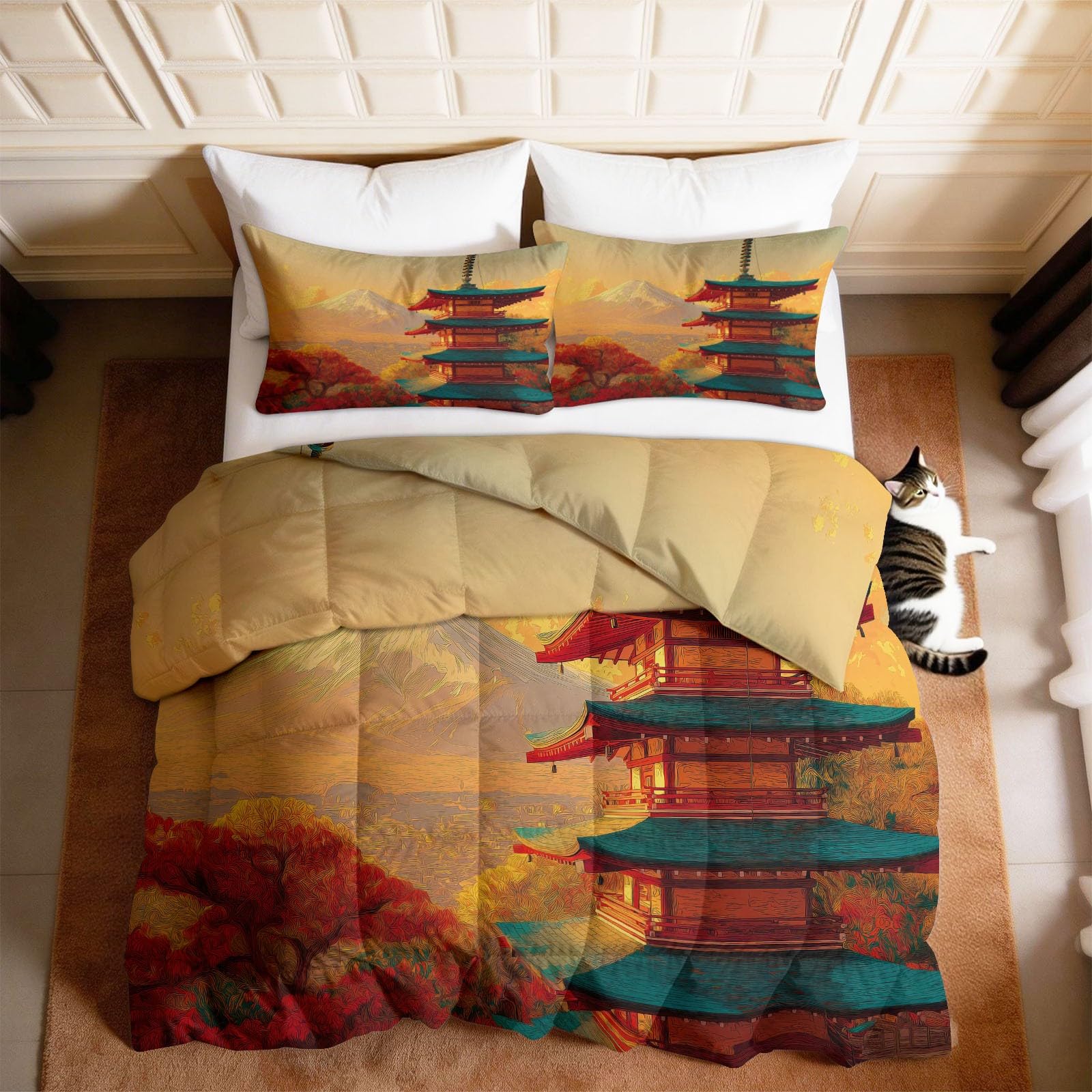 Edredón sin funda lavable de 155 x 220 cm para evitar alergias y simplificar hacer la cama en invierno