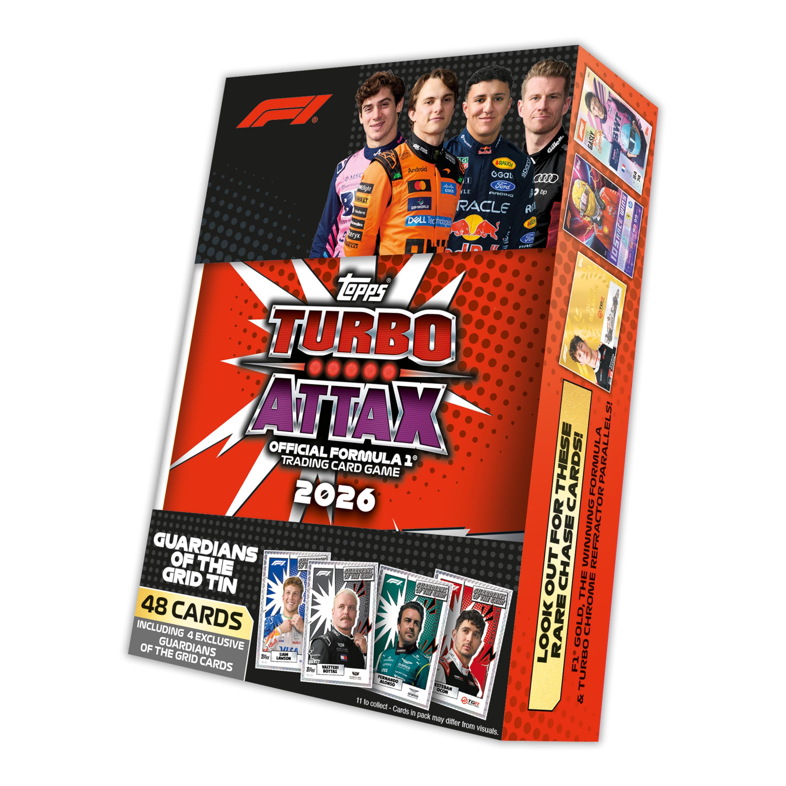Topps Formula 1 2026 Turbo Attax - Mega Tin - Guardians of the Grid