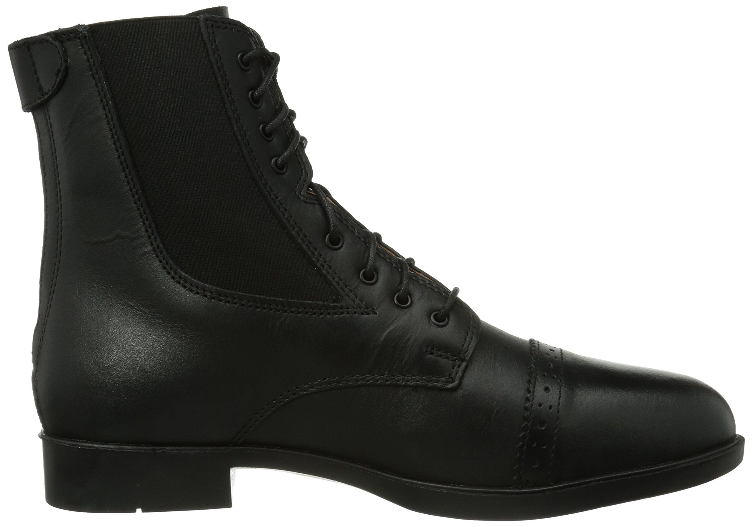 Kerbl Schnürstiefelette Monaco Glattleder, Schwarz GR. 42, Bottes d'équitation pour Femme