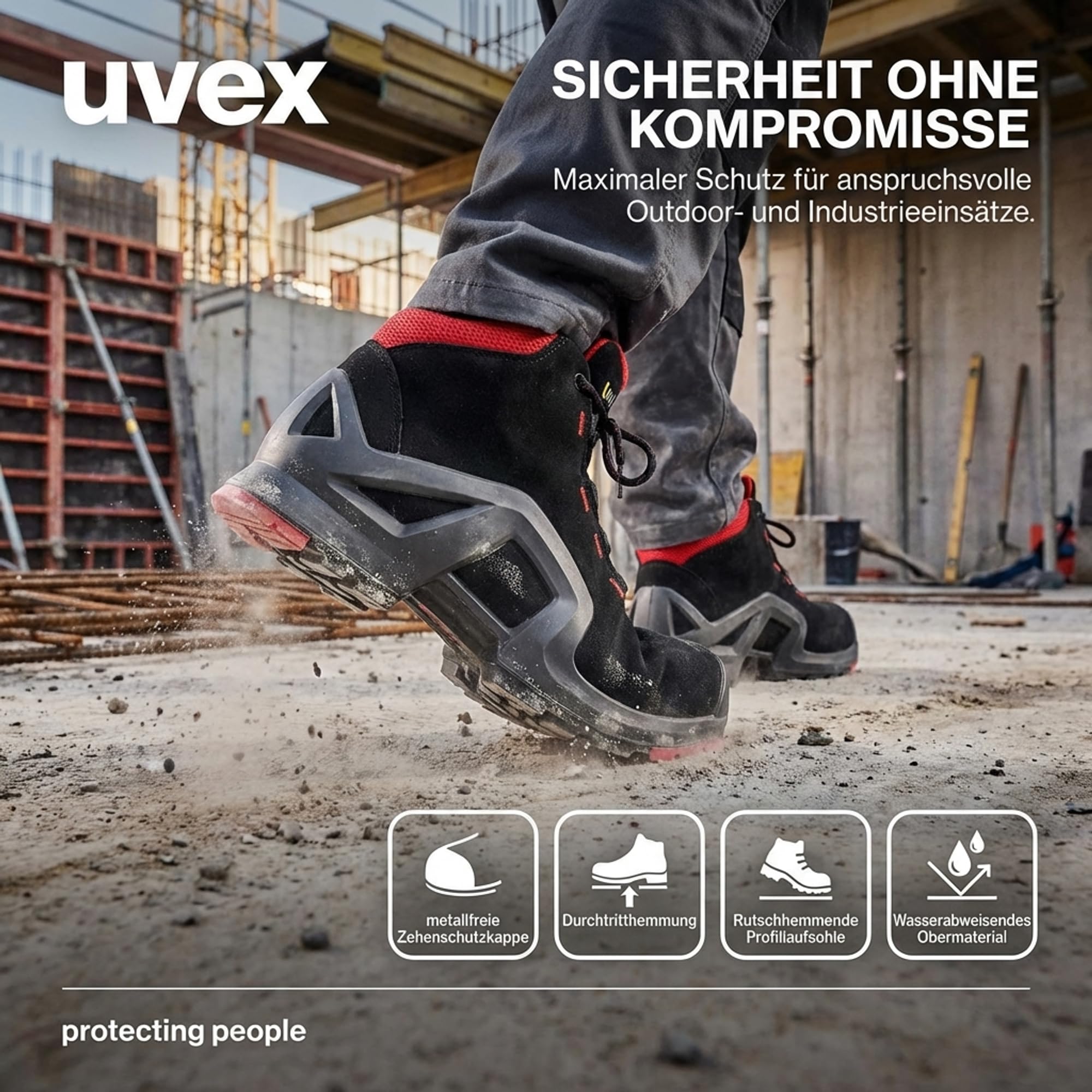 Uvex Mężczyźni Uvex 1 X-tended Support S3 SrcButy robocze