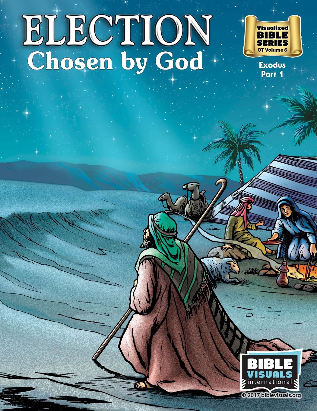 Election: Old Testament Volume 6: Exodus Part 1 (Visualized Bible Flash Card Format)