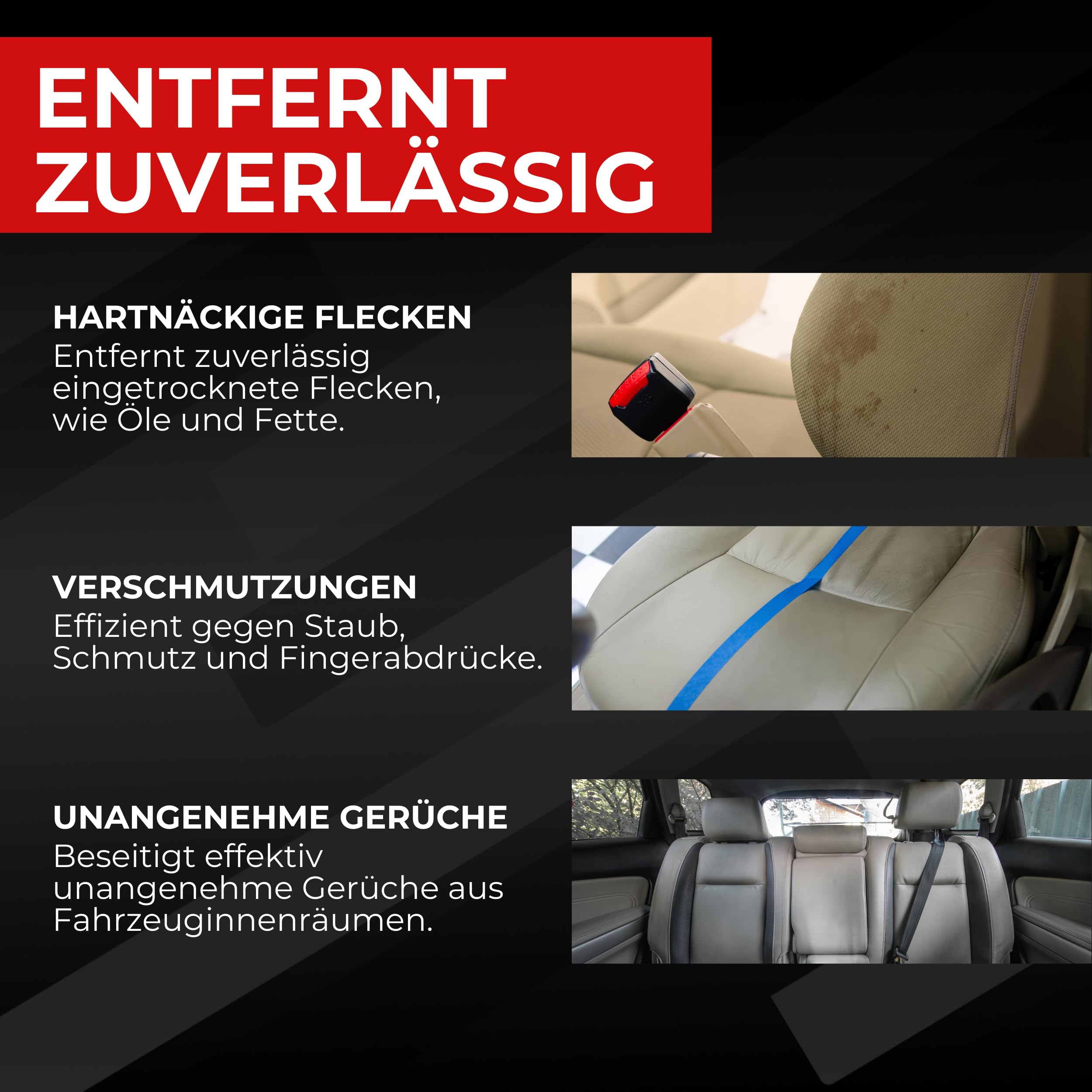 BRESTOL® TORNADOR Black Z-020RS Feder Impuls-Technik Druckluftpistole Reinigungspistole Polsterreiniger Lederreiniger Kunststoffreiniger Teppichreiniger Set + Rotador Adaptor Z300 Saugaufsatz