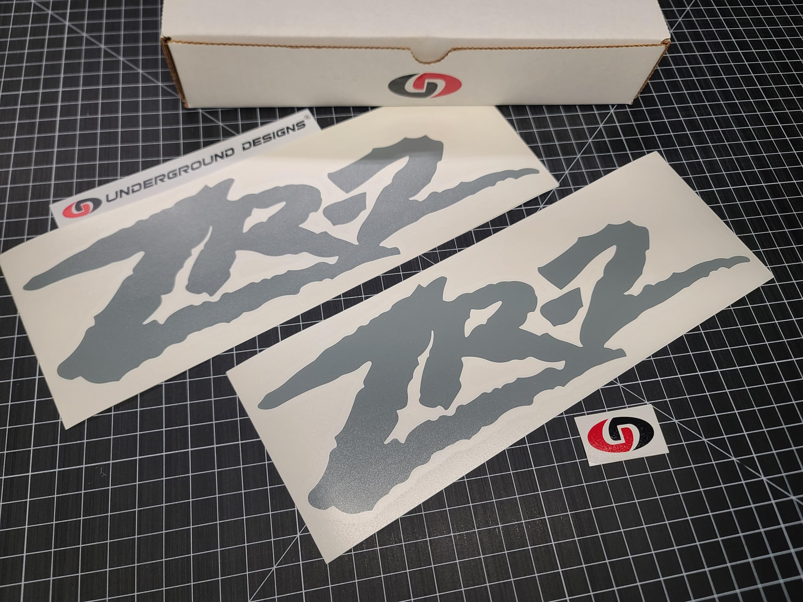 Vinyl Graphic Decals For Truck Bedsides PAIR ZR2 Decal Stickers – Top ...