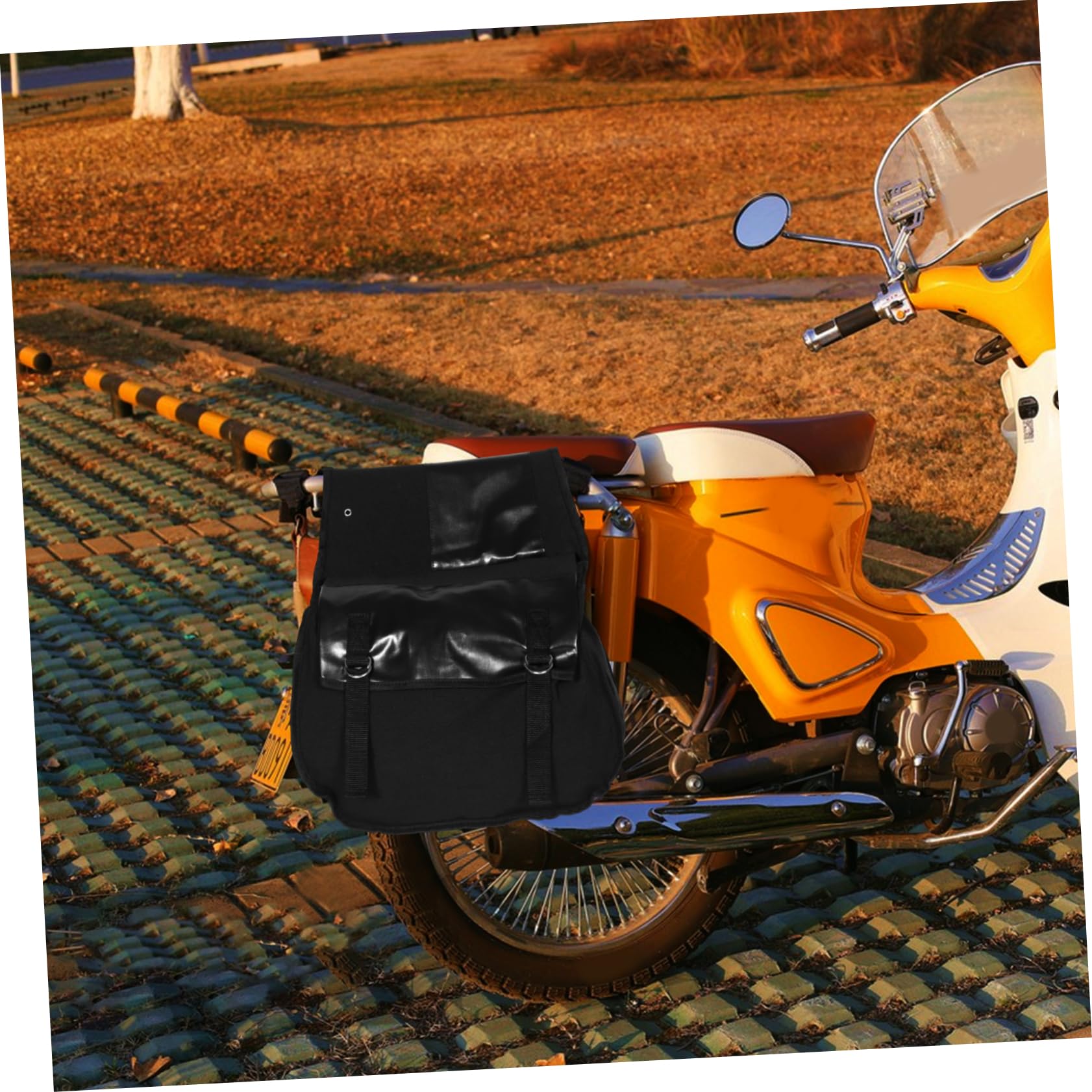 Hemobllo Bolsa para Alforjas De Ciclismo De Montaña Resistente Al Agua Polvo para Viajes Bicicleta Eléctrica Gran Capacidad para Organización De Herramientas y Accesorios