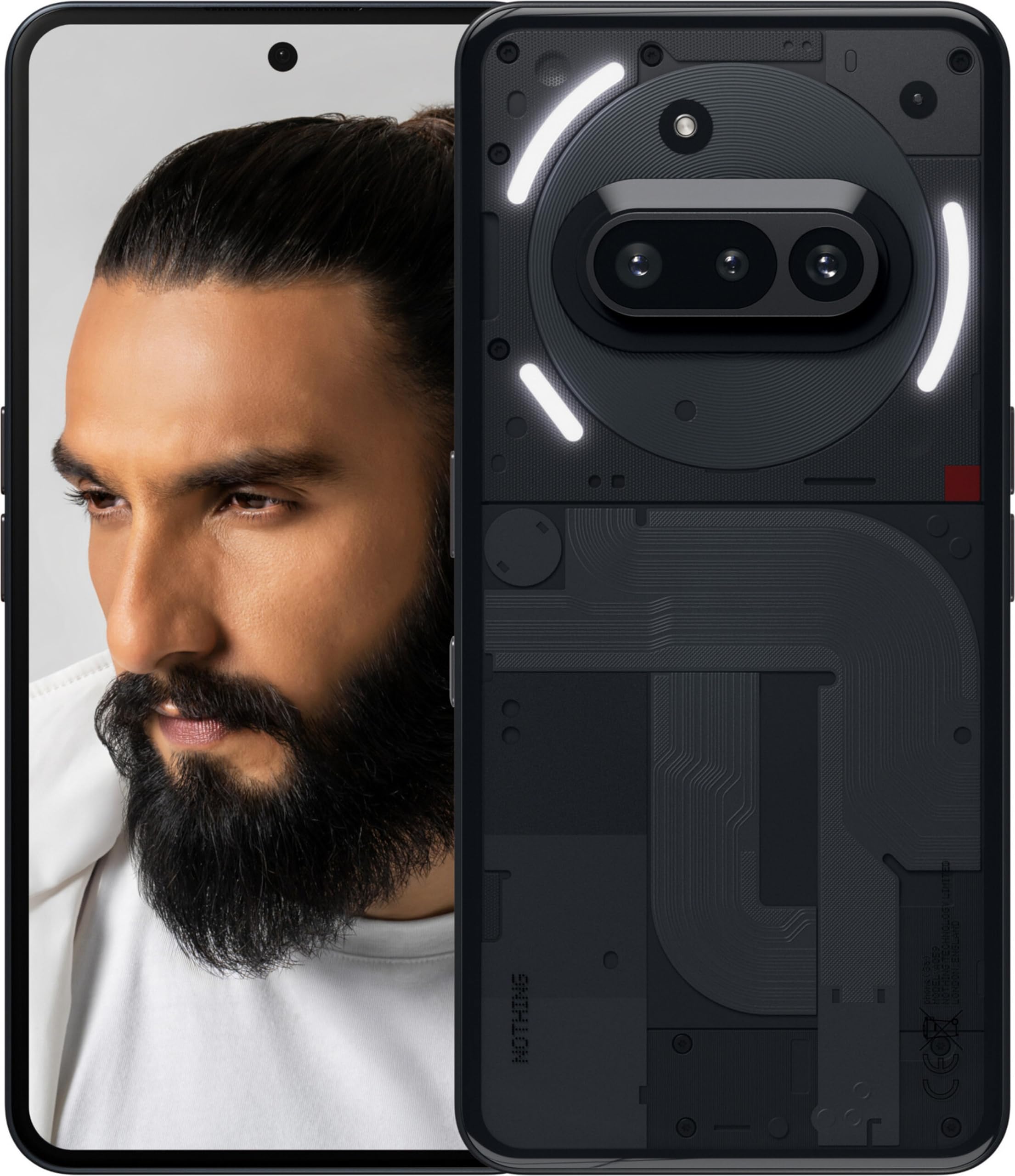 Nothing Phone (3A) 5G (Black, 8GB RAM, 256GB Storage)