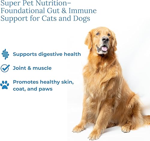 Miniatura 4 de Veterinarian Approved Super Pet Nutrition - for Dogs and Cats - Liposomal Bovine Colostrum, Rich in Immunoglobulins (25%+), Support for Immune and