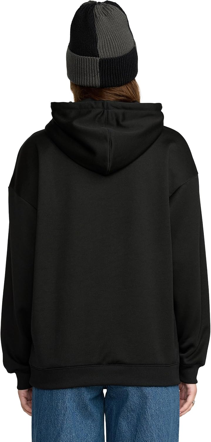 Volcom womens Essential Hydro Fleece Hoodie – Water-resistant Pullover Pockets - Image 3