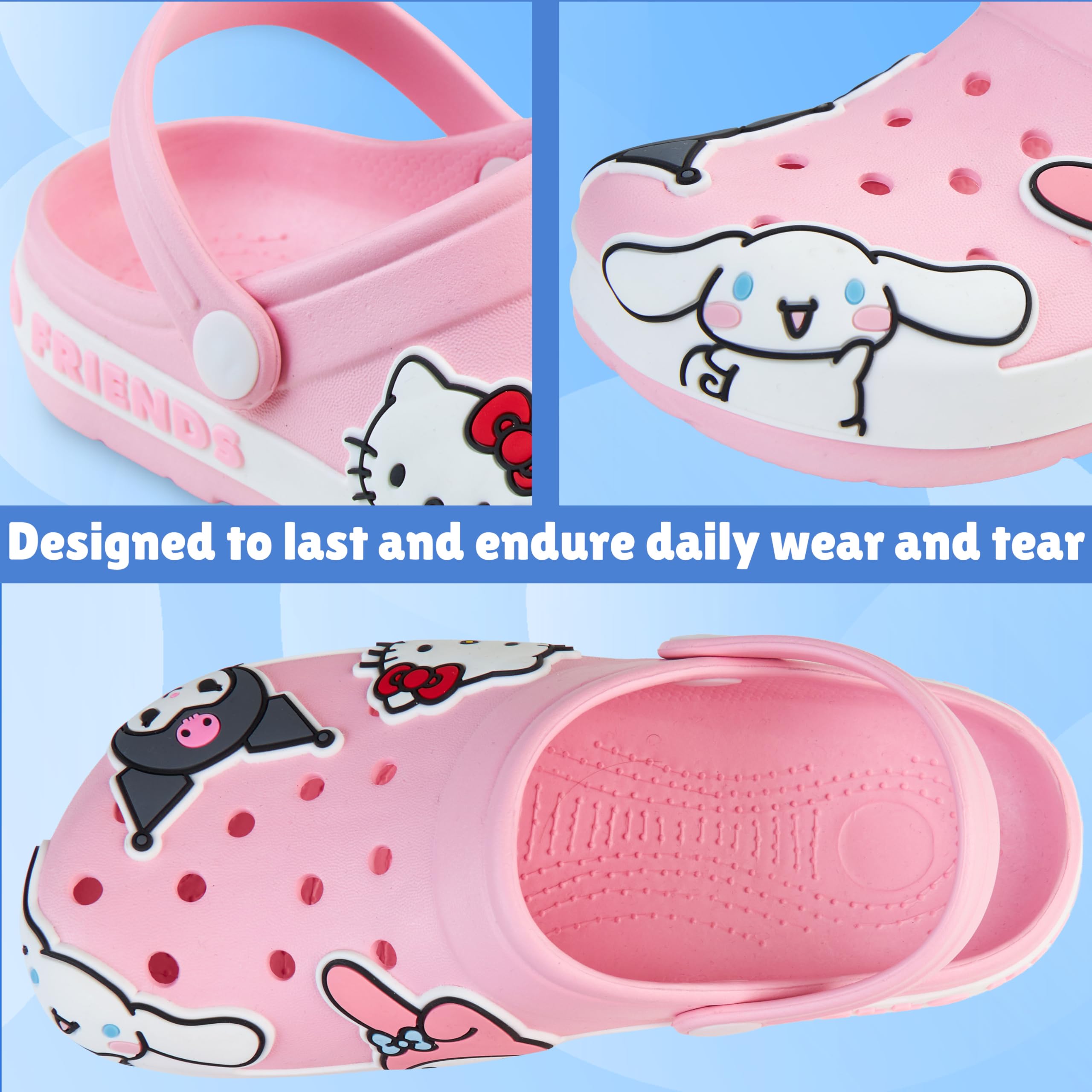 Get Trend Hello Kitty | Paw Patrol | Spidey Ciabatte Bambina, Zoccoli Clogs Gomma Antiscivolo, Sandali Leggeri per Giardino Estate Bambini, Regalo