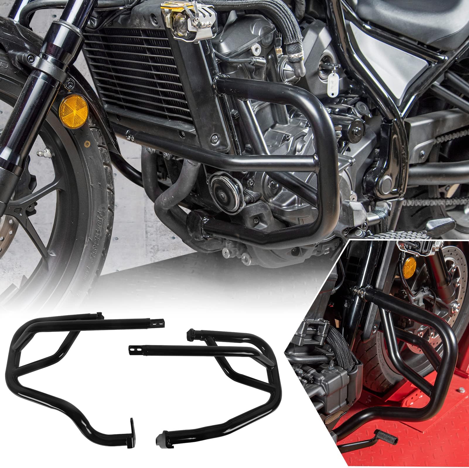 TAZGANTAX Highway Crash Bar for Rebel 1100 Motorcycle
