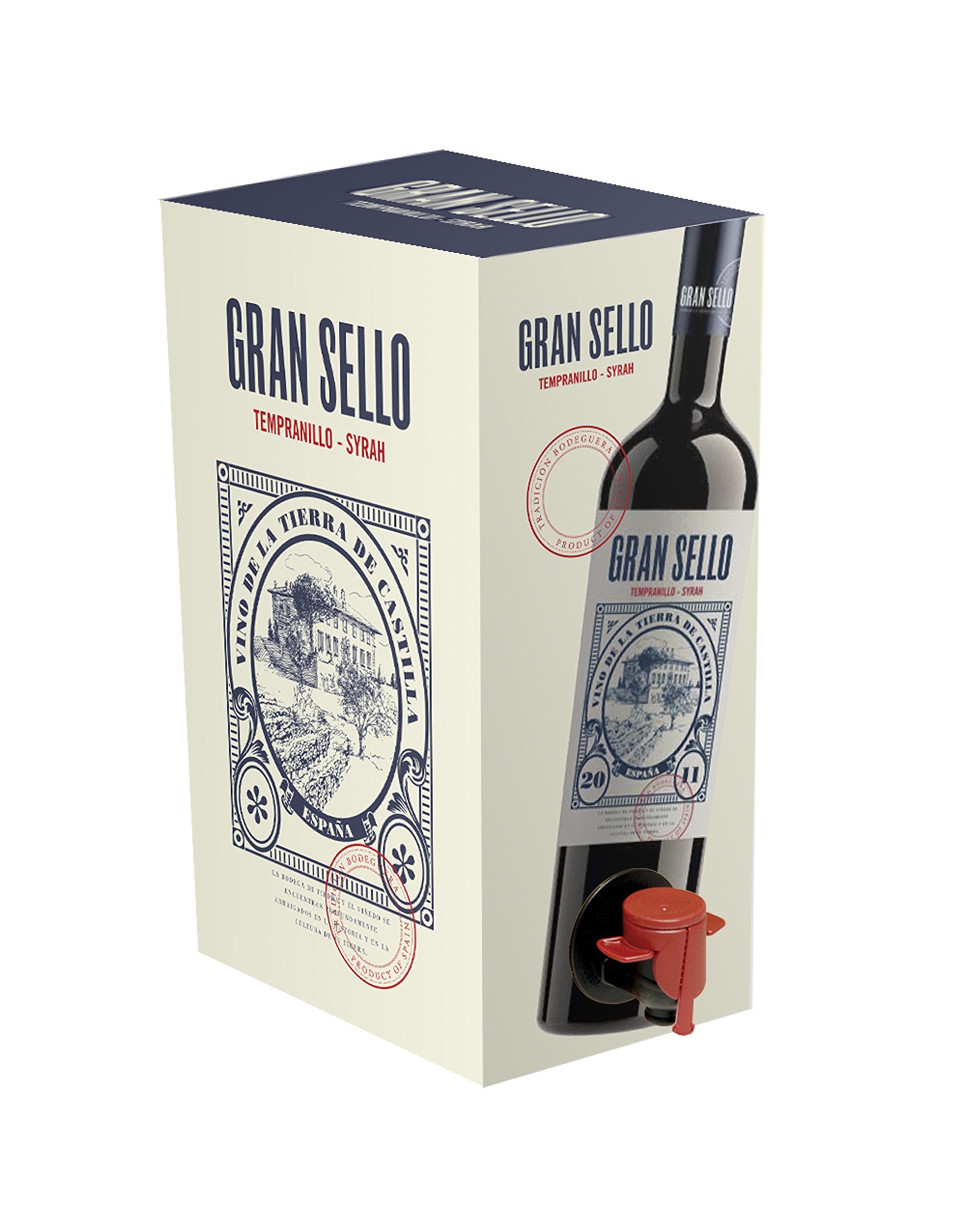 Gran Sello Tempranillo-Syrah Bag-in-Box (1 x 3 l)