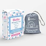 Baby Mosquito Net pour Poussette, Carrier & Bassinet – Cordon élastique pour filetage Snug Fit - Filet pour bébé pour jogger, siège auto & Paquet N Jouer – 1000 Canopée de Mesh Toddler & Emballage cadeau