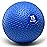 Yes4All Slam Balls, 10-40lb Weighted Ball Weight, Durable PVC Sand Filled Workout Dynamic Slam Ball for Strength Training, Triangle, Bule, 15lbs