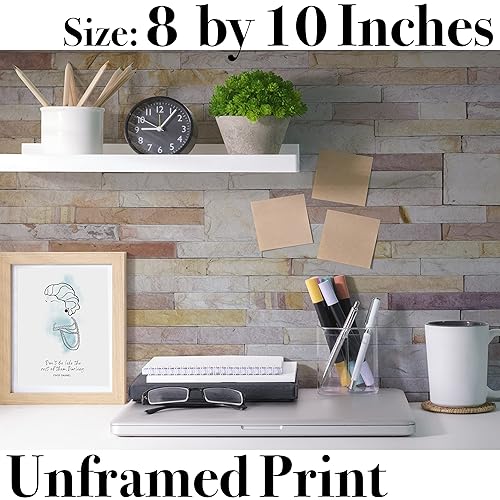 Miniatura 2 de Coco Chanel Wall Art Poster - Wall Decor for Bedroom Posters - Inspirational Quote - Office Motivational Wall Art For Women - 8x10 In Print