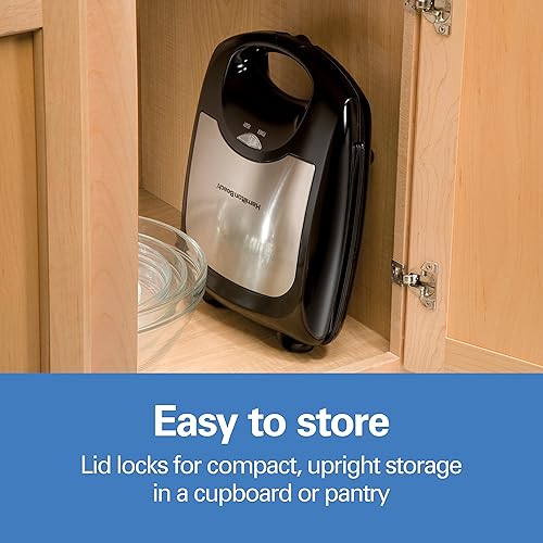 Vista 7 de Hamilton Beach, (26020) Wafflera estilo belga, 4 piezas