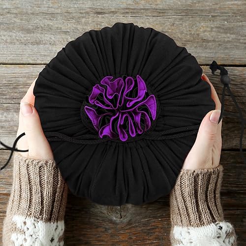 Miniatura 5 de SIQUK Bolsa de dados grande con bolsillos, bolsa de dados con cordón, bolsa de almacenamiento de dados DND, bolsa de dados de gran capacidad para