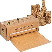 Vista 1 de Beric Honeycomb Paper Cushioning Wrap - Packing - Shipping Supplies - Packing Paper - Boxes For Packaging - Alternative To Bubble Wrap Roll