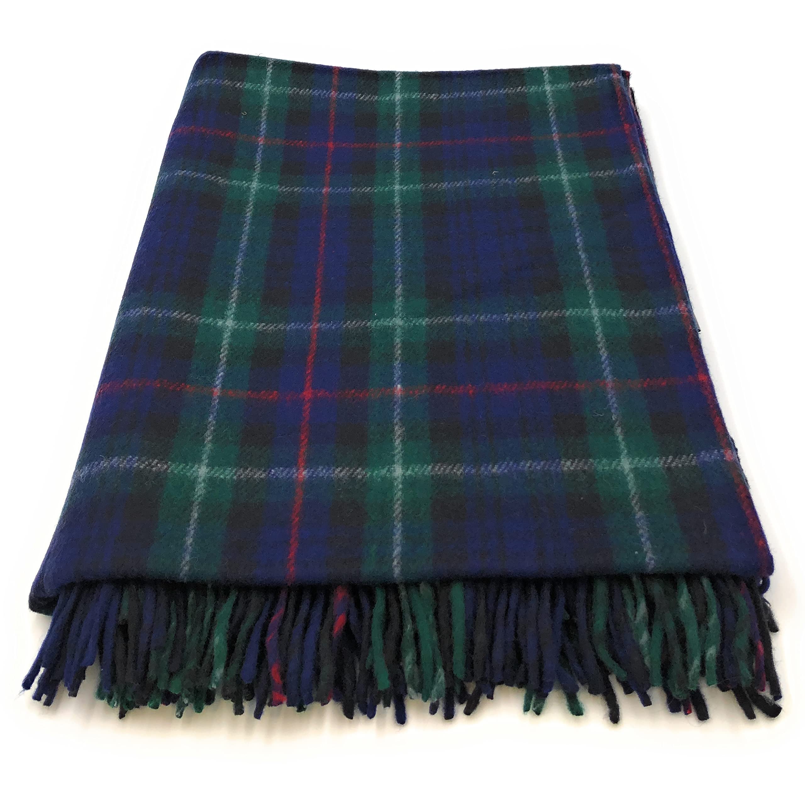 Clans Of Scotland Mackenzie Scottish Clans – Modern Scottish Tartan Rugs /Blanket - Travel Blanket - Outdoor Blanket (Mackenzie)