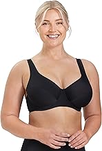 Miss Mary of Sweden Biarritz Bikini-BH – Gepolsterter Bügel-Bikini mit Mesh-Futter, starker Halt, schwarz-weiß Gemustert