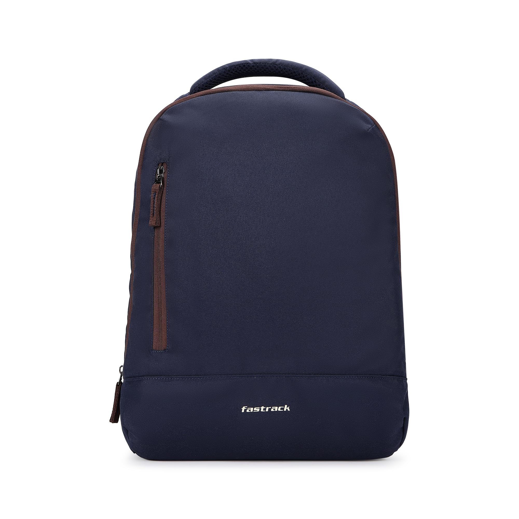 fastrack Dailypack Blue Laptop Backpack for Men & Women | 15" Laptop Bag with Dedicated Sleeve | Durable Polyester Backpack | Dual Main Compartments with Organizer Pockets | Quick Access Pocket-picture-1