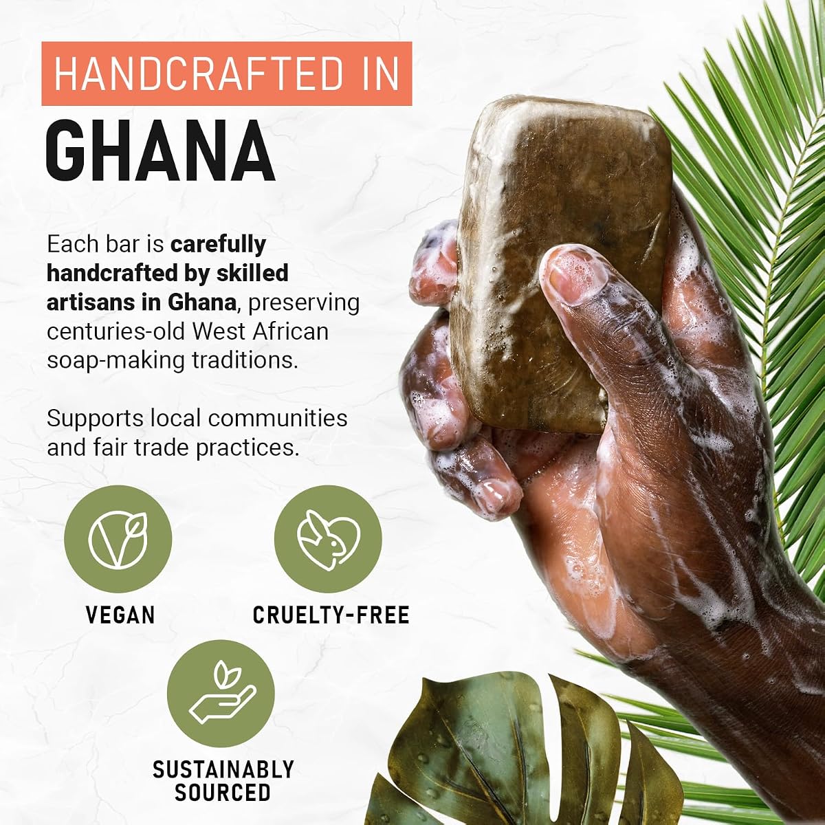 African Black Soap Bathroom Deep-Cleaner Kit view 3