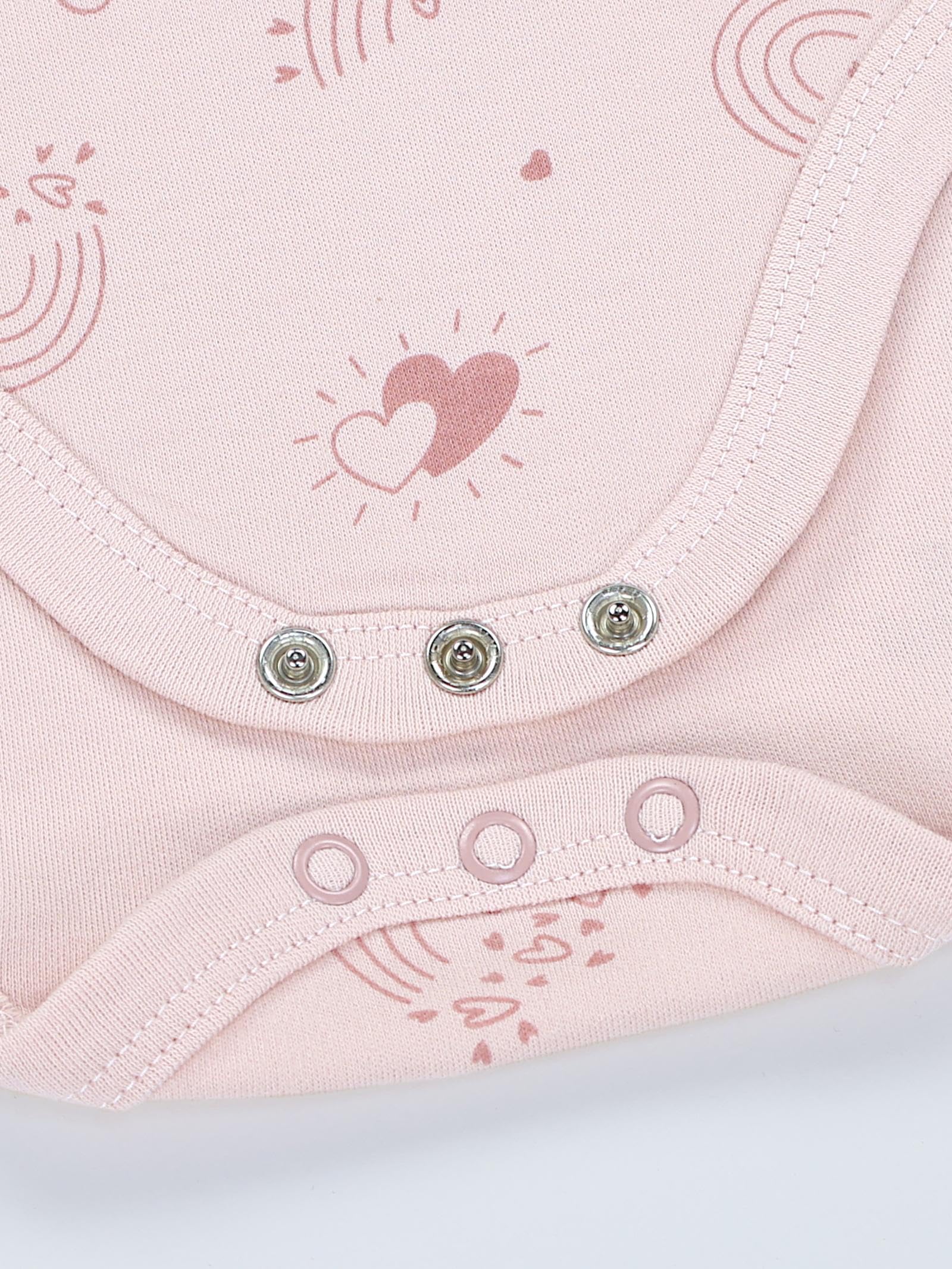 TupTam Body Neonato Bambina 5 Pezzi – Body Neonato in Cotone con Spalline, Perfetto per l’Estate