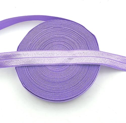 YOOGCORETT Cinta elástica trenzada para ligas para el cabello, diademas para la cabeza, lazo para la cabeza, manualidades, ropa, accesorios de