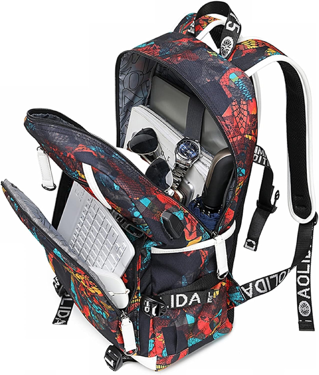 ISaikoy Anime Plants vs. Zombies Backpack Shoulder Bag Bookbag School Bag Daypack Color d6