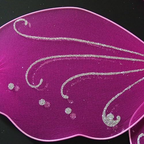 Miniatura 6 de Colle - Alas de hada de mariposa para niñas, disfraces de hada, alas brillantes de princesa para fiestas