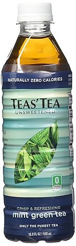 Miniatura 10 de Teas Tea Té verde menta sin azúcar 169 onzas paquete de 12 orgánico sin azúcar cero calorías