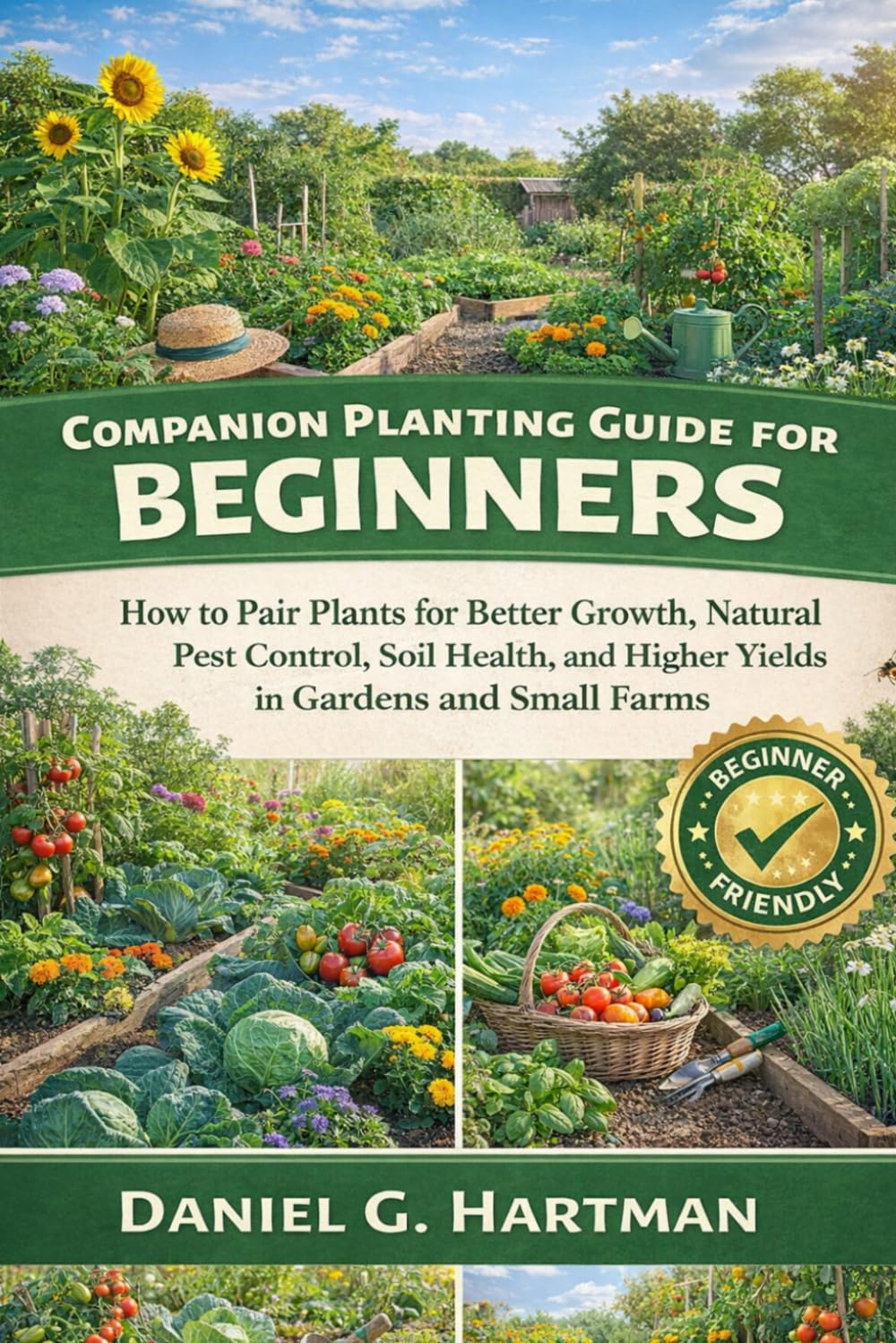 Companion Planting Guide for Beginners: How to Pair Plants for Better Growth, Natural Pest Control, Soil Health, and Higher Yields in Gardens and Small Farms