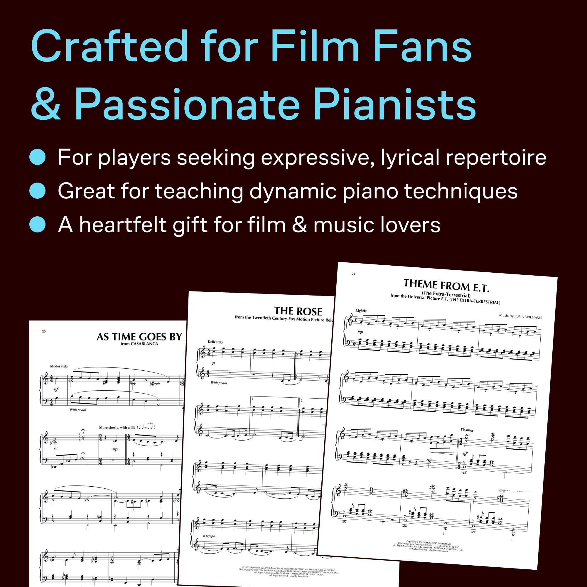 100 Movie Songs for Piano Solo