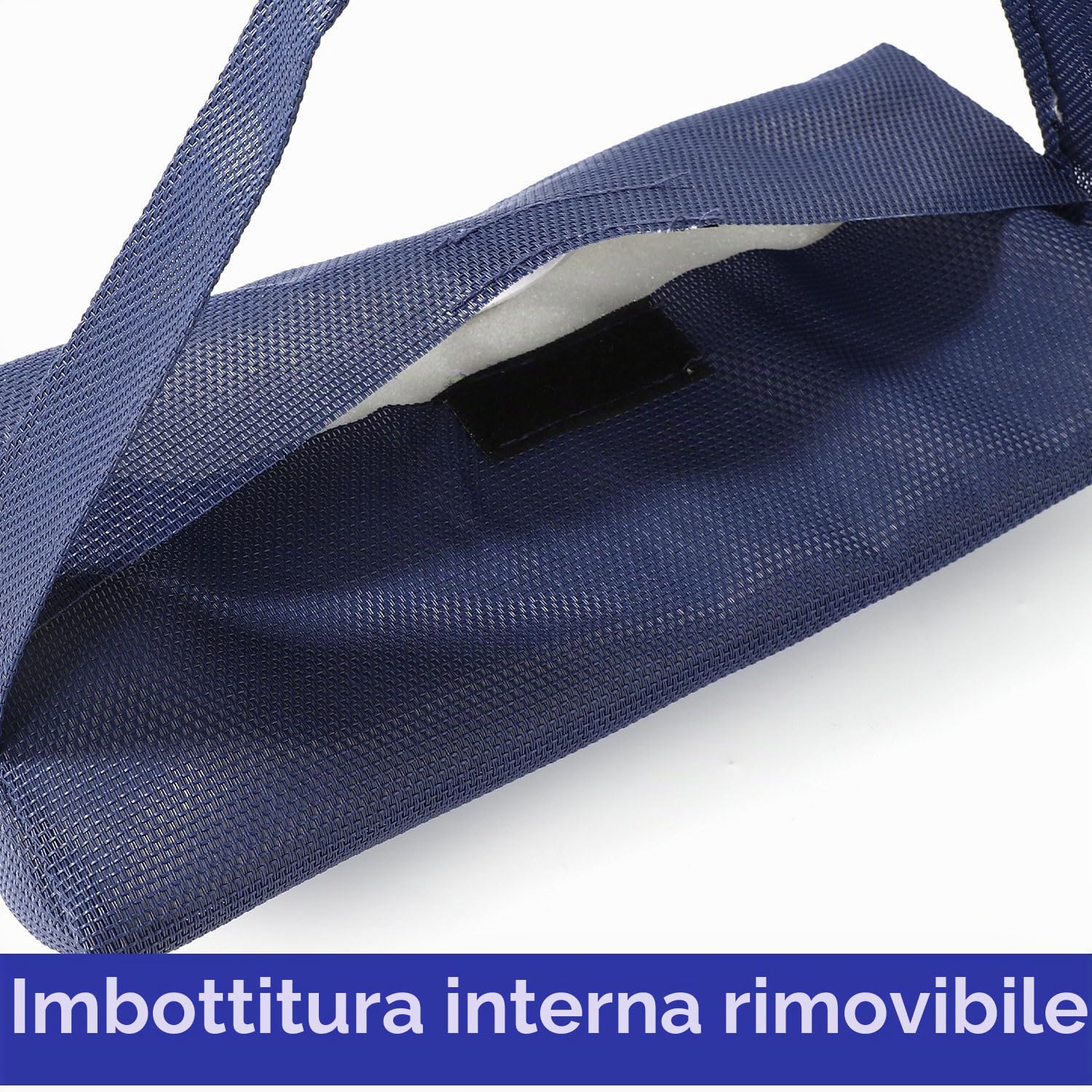 Lyreh Cuscino per Testa Chaise Longue Esterno, Impermeabile e Traspirante Cuscino Testa Chaise Longue con Cinghia Regolabile per Reclinabili Sedie Spiaggia Sedie a Gravità Zero