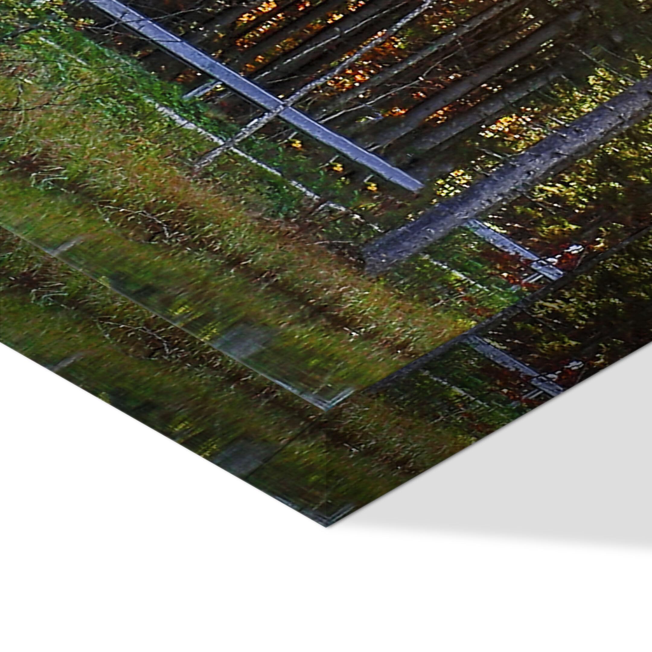 LUMASOUL Wandbilder Wohnzimmer Leinwandbild Landschaft 120x80 cm
