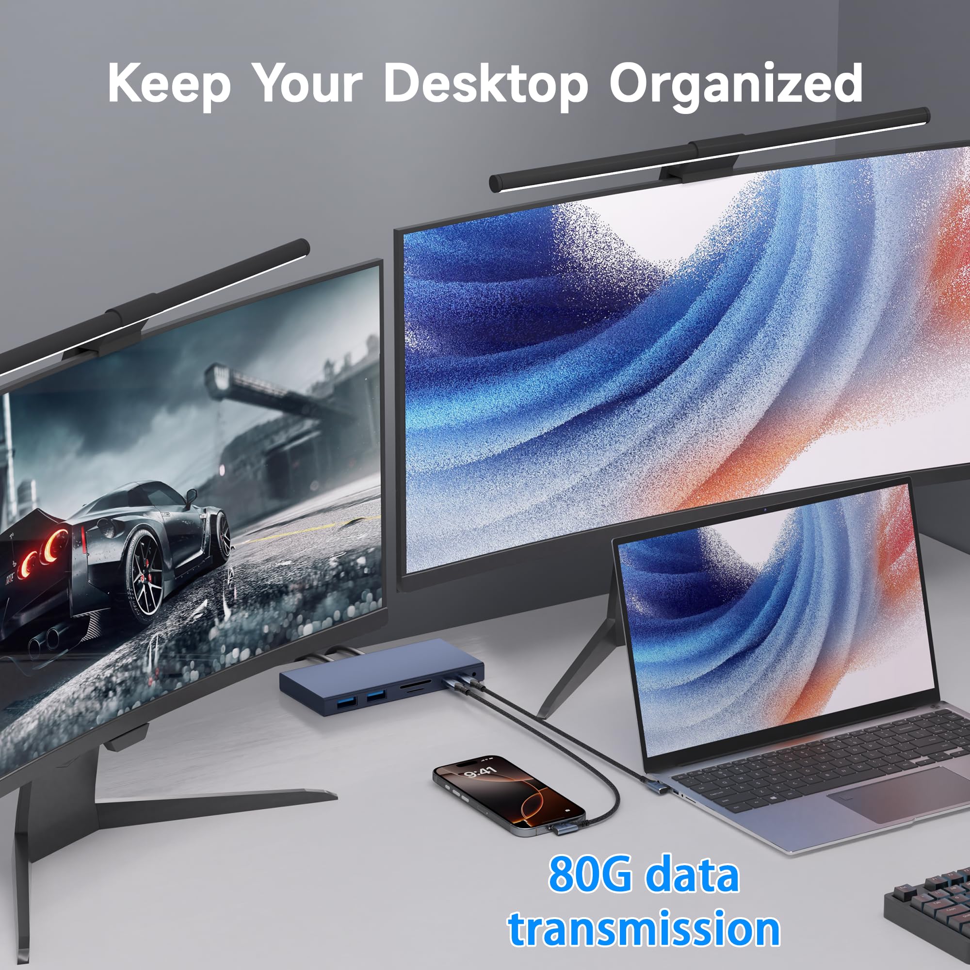cable datos usb c largo 3 M Compatible con thunderbolt 5/4 90 grados ,Tasa de Transferencia 80Gbps,HD 16K@60Hz/8K@120hz 240W cable usb c carga rapida,para Monitor, portátiles Type-C, hub,Docking.