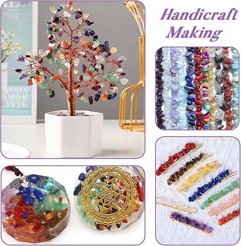 Miniatura 5 de QICQDRAM Piedras de piedra rodada de obsidiana negra, 0.9 libras14.29oz, piedras de cristal natural, piedras decorativas para decoración del hogar y