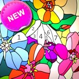 New.Awesome.Happy.Coloring.Drawing.by.Pixel.art