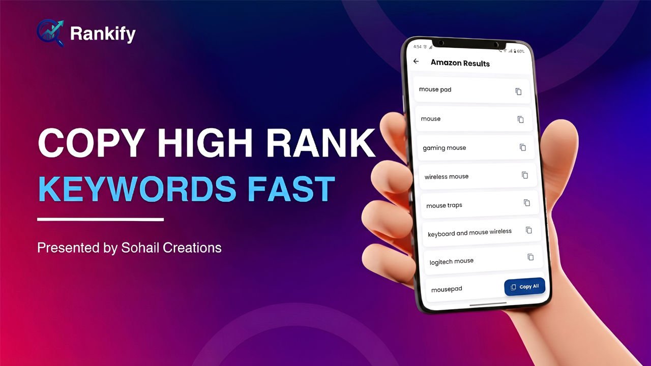Rankify: Seller Keyword Tool