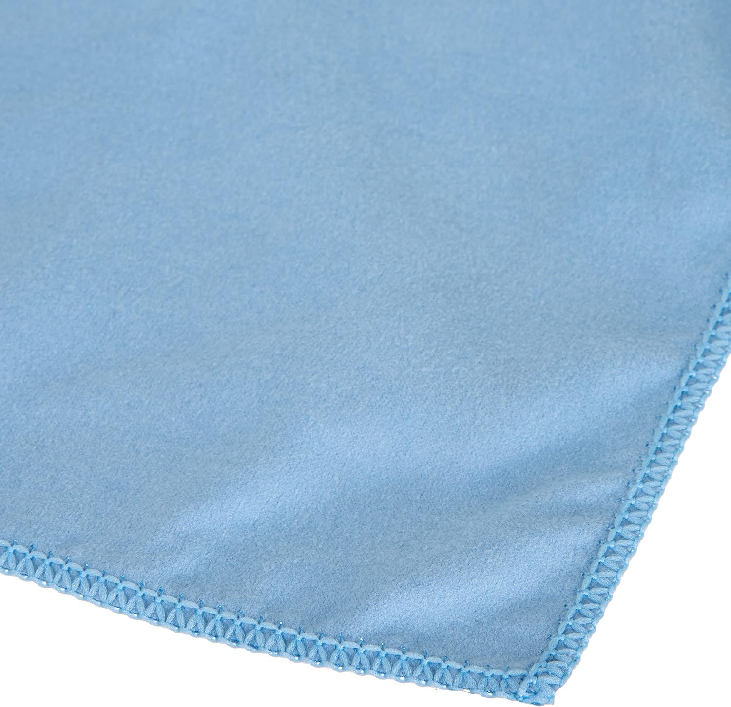 Carlisle FoodService Products 3633314 Flo-Pac Polyester/Polyimide Blend Microfiber Fine Polishing Cloth, 16" Length x 16" Width, Blue (Case of 12)