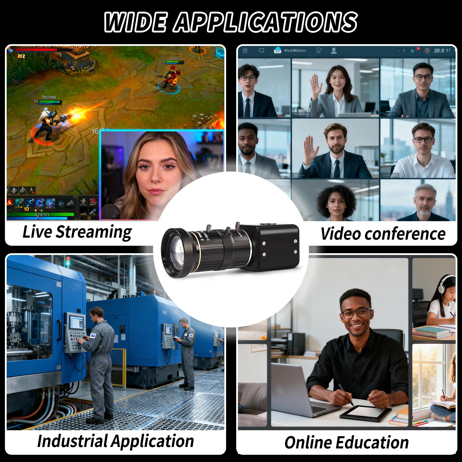 Amazon.com: MOKOSE HDMI Camera, HD 1080P 60FPS Digital Security