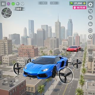 Flying Car Robot Shooting Game: Real Transform Robot Game 3D