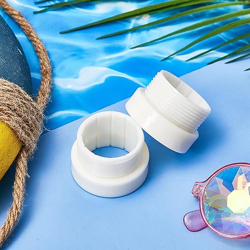 Miniatura 7 de Thyle Adaptador estabilizador de sombrilla de piscina, fundas de adaptador roscadas para sombrilla de piscina, estabilizador de poste para patio al