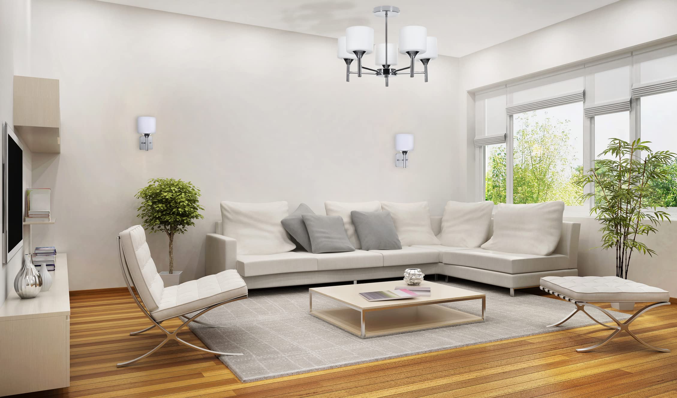 Activejet Aje-Mira 5P Lampa ,Srebrny ,5