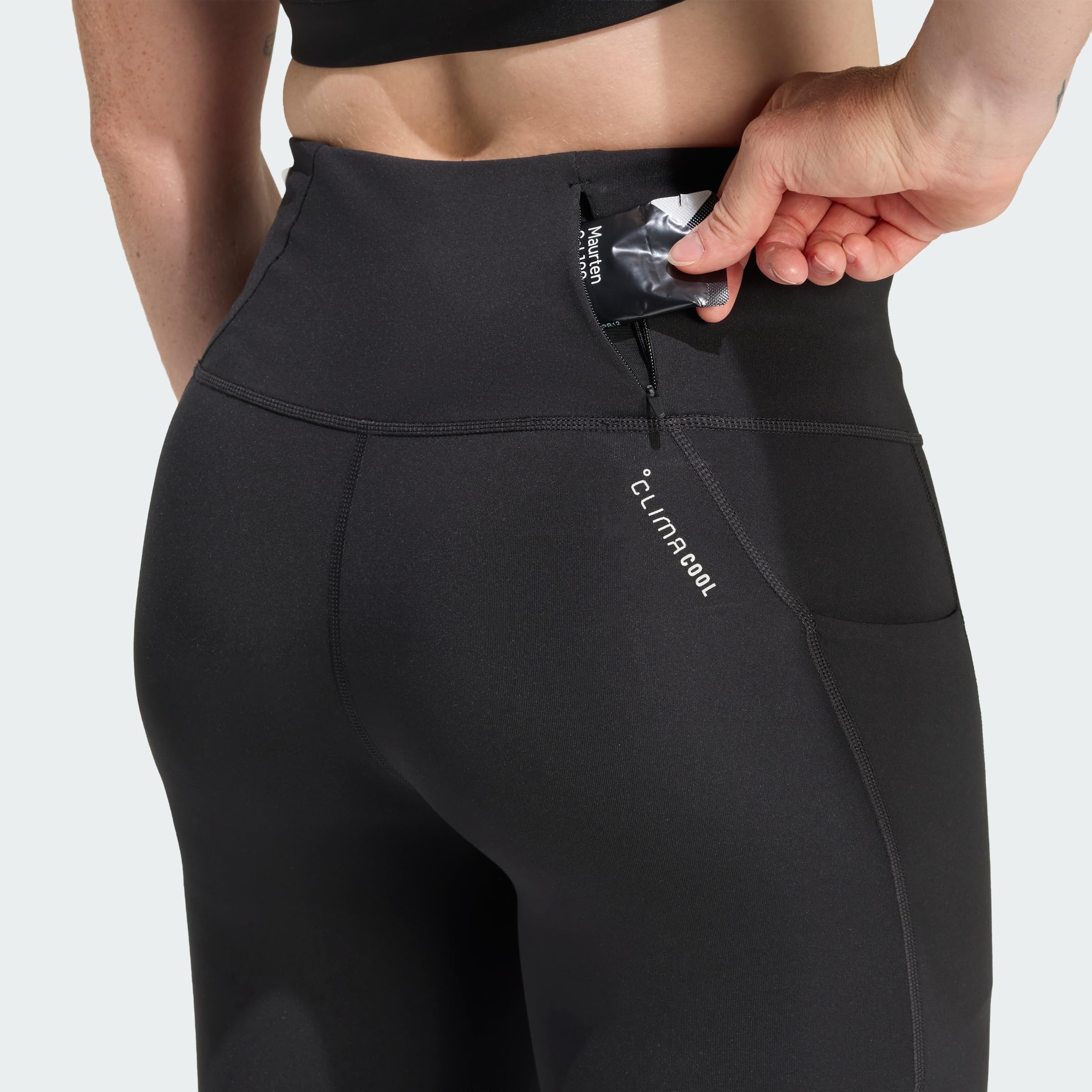 adidas - Adi365 Climacool 3 Stripes Running Full Length Leggings, Collant (1/1) Donna