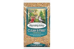 Morning Song Clean & Free: Premium Wild Bird Seed That Keeps Your Yard Mess-Free