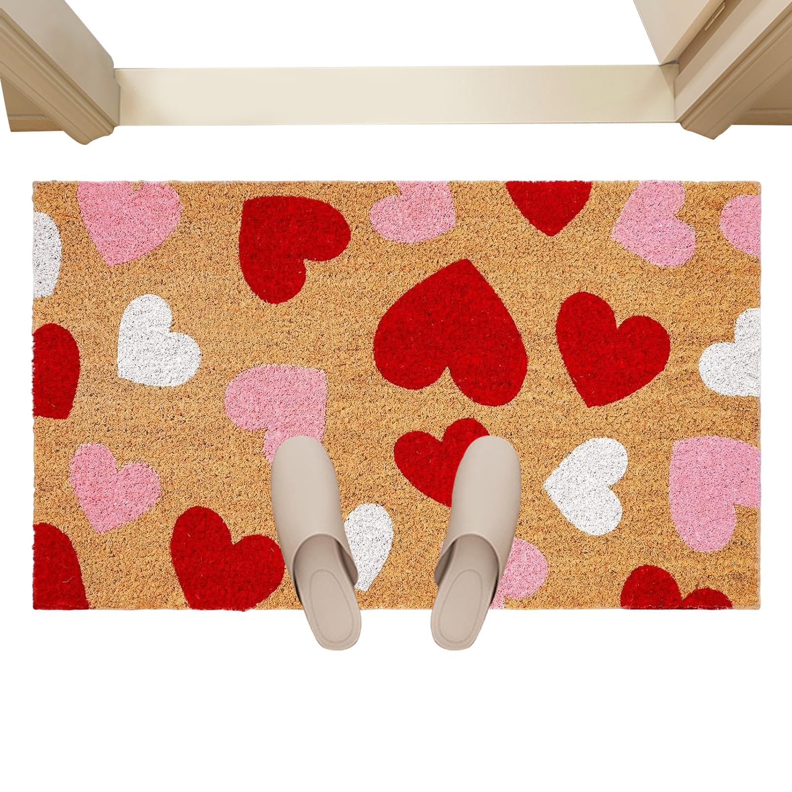 Paillasson décoratif anti-dérapant tapis de la Saint-Valentin cuisine