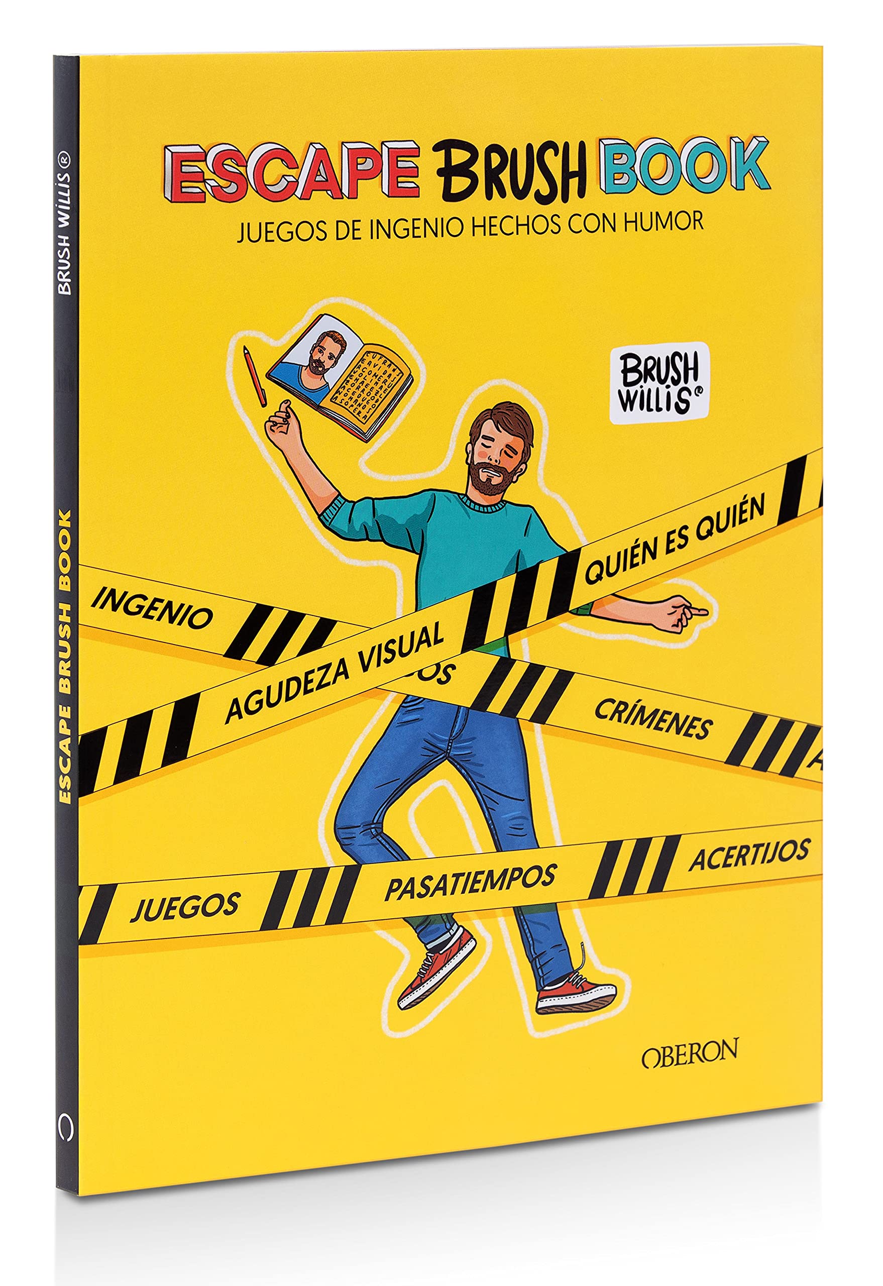 ESCAPE BRUSH BOOK: Juegos de ingenio hechos con humor